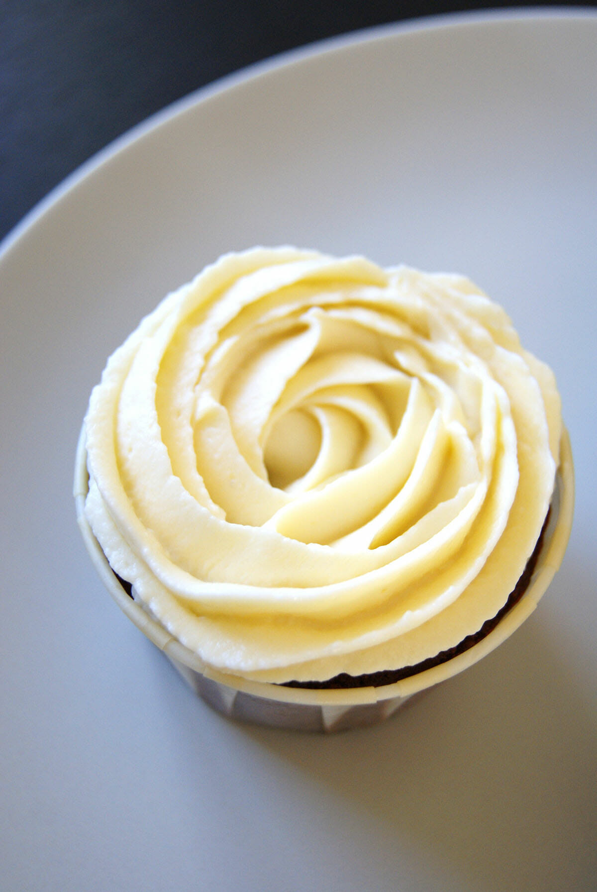 glaçage cupcake vanille