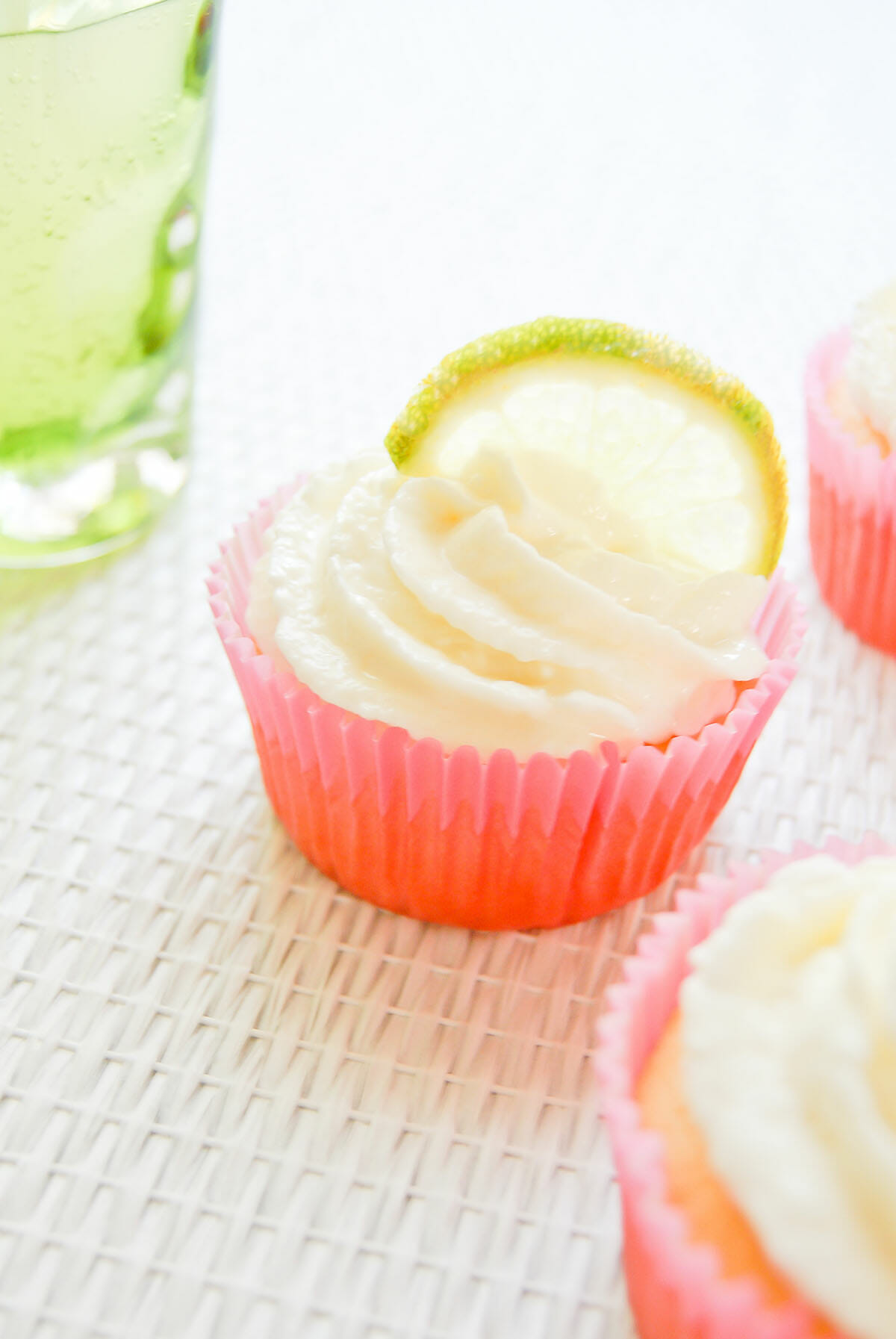 cupcakes noix coco citron vert