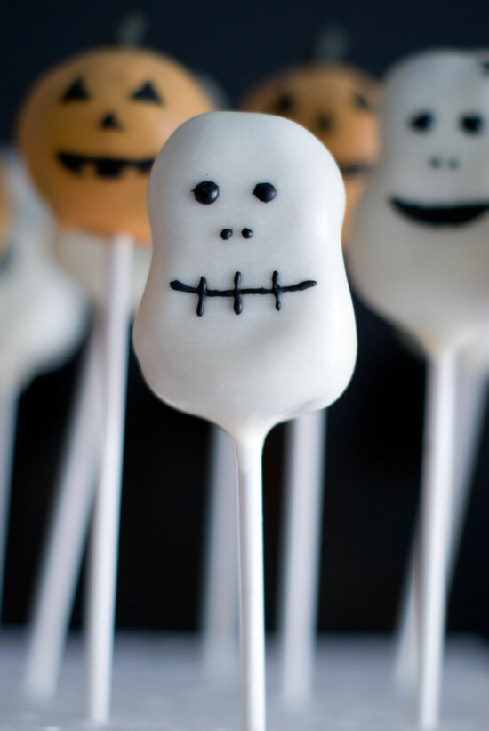 Cake Pops d'Halloween: Citrouilles, Fant&ocirc;mes & co