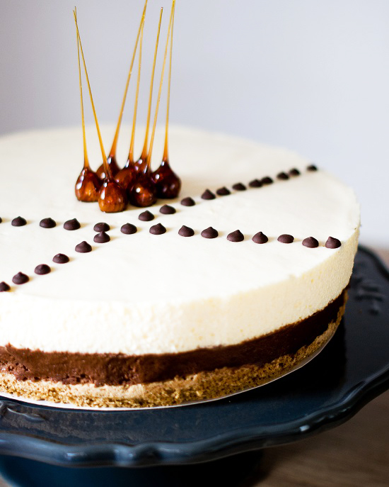 Entremets mascarpone chocolat caf&eacute; - Lilie Bakery