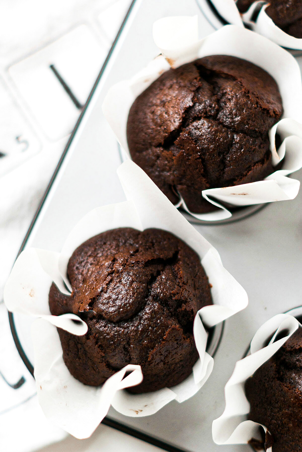 Muffins au chocolat - Lilie Bakery