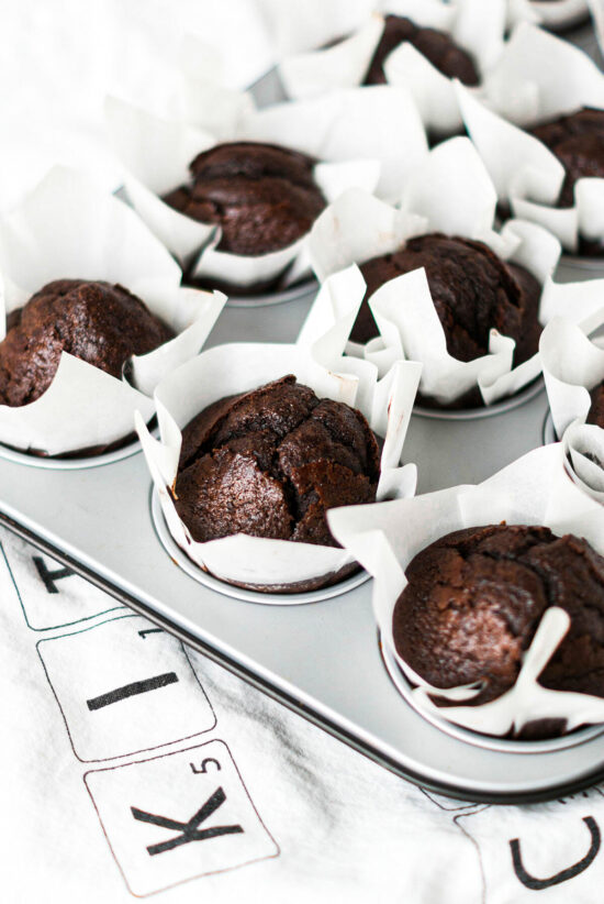 Muffins chocolat moelleux, la recette facile