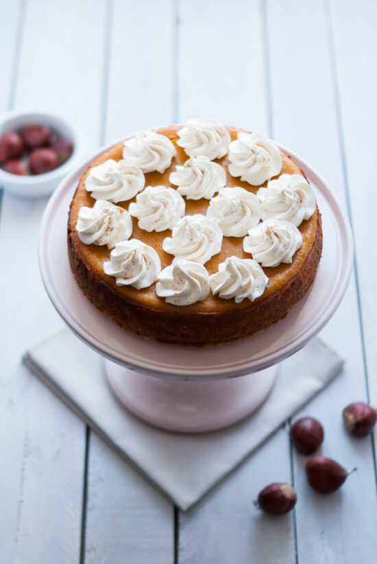 Pumpkin Cheesecake à la Cannelle