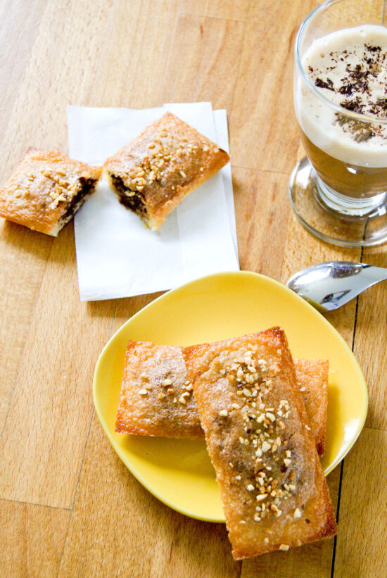 Financiers Dorés au Pralin & Coeur Nutella®