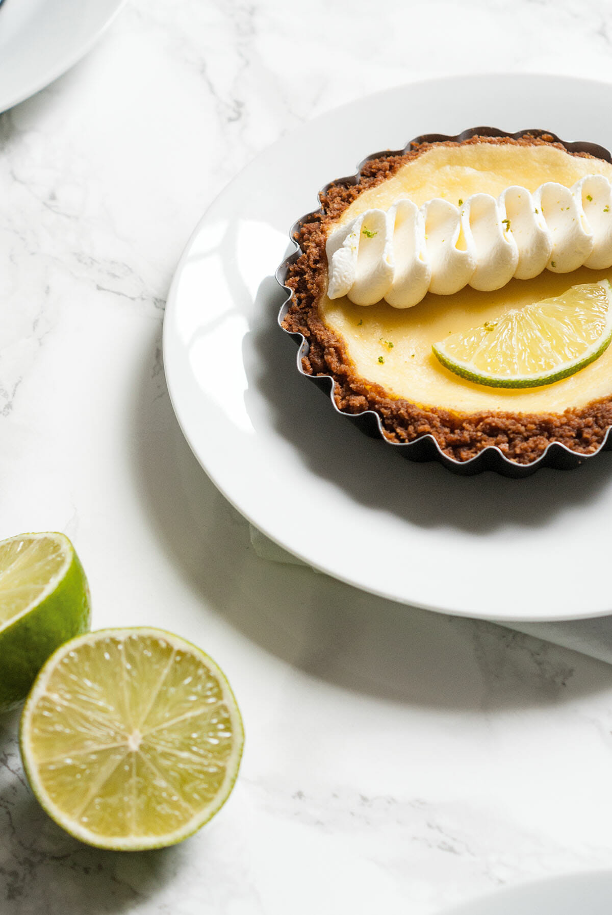 Tarte citron vert spéculoos | Lilie Bakery