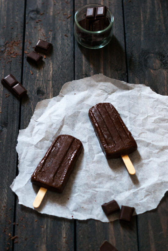 Bâtonnets Glacés Chocolat Fudge