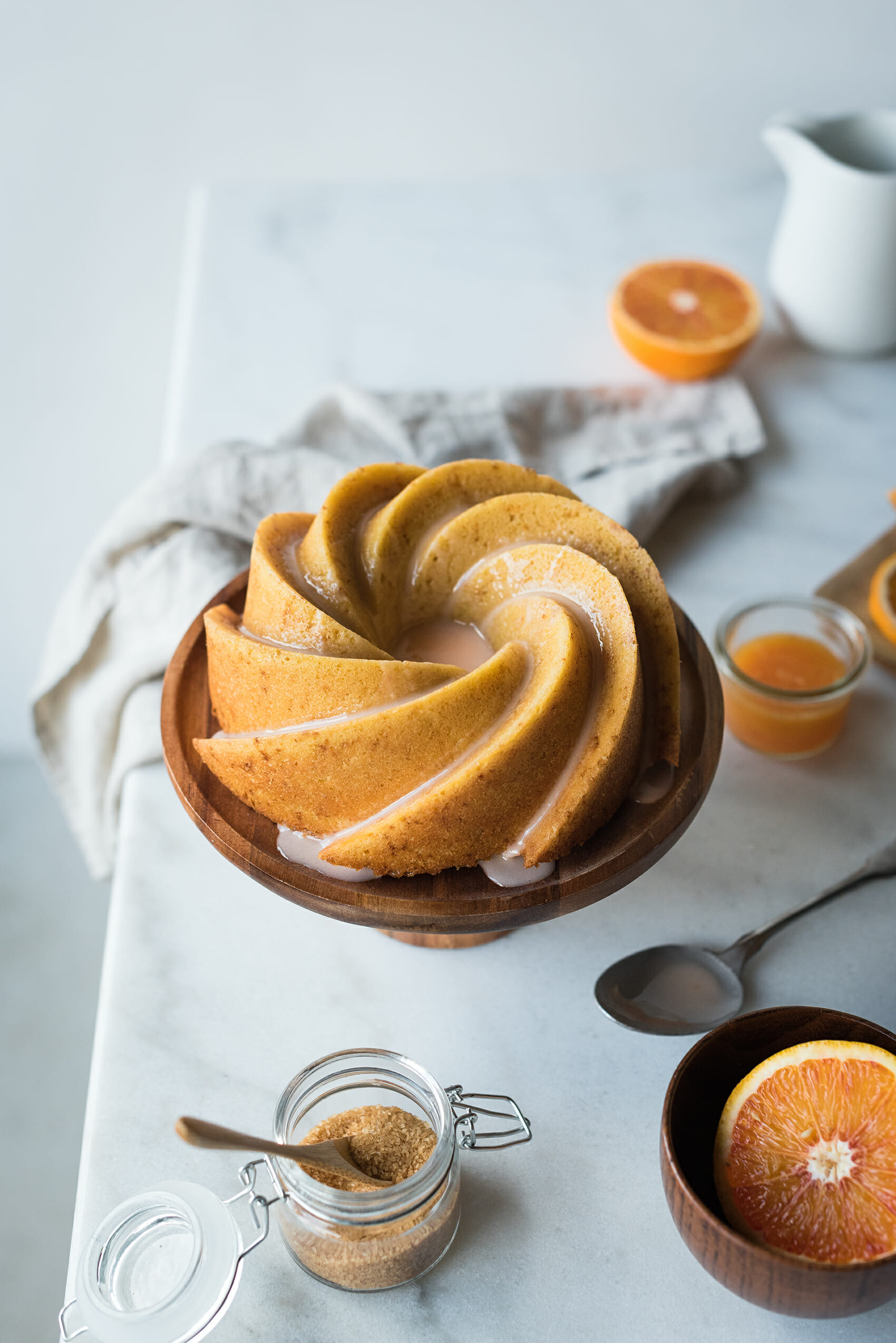 Bundt cake à l'orange - Lilie Bakery