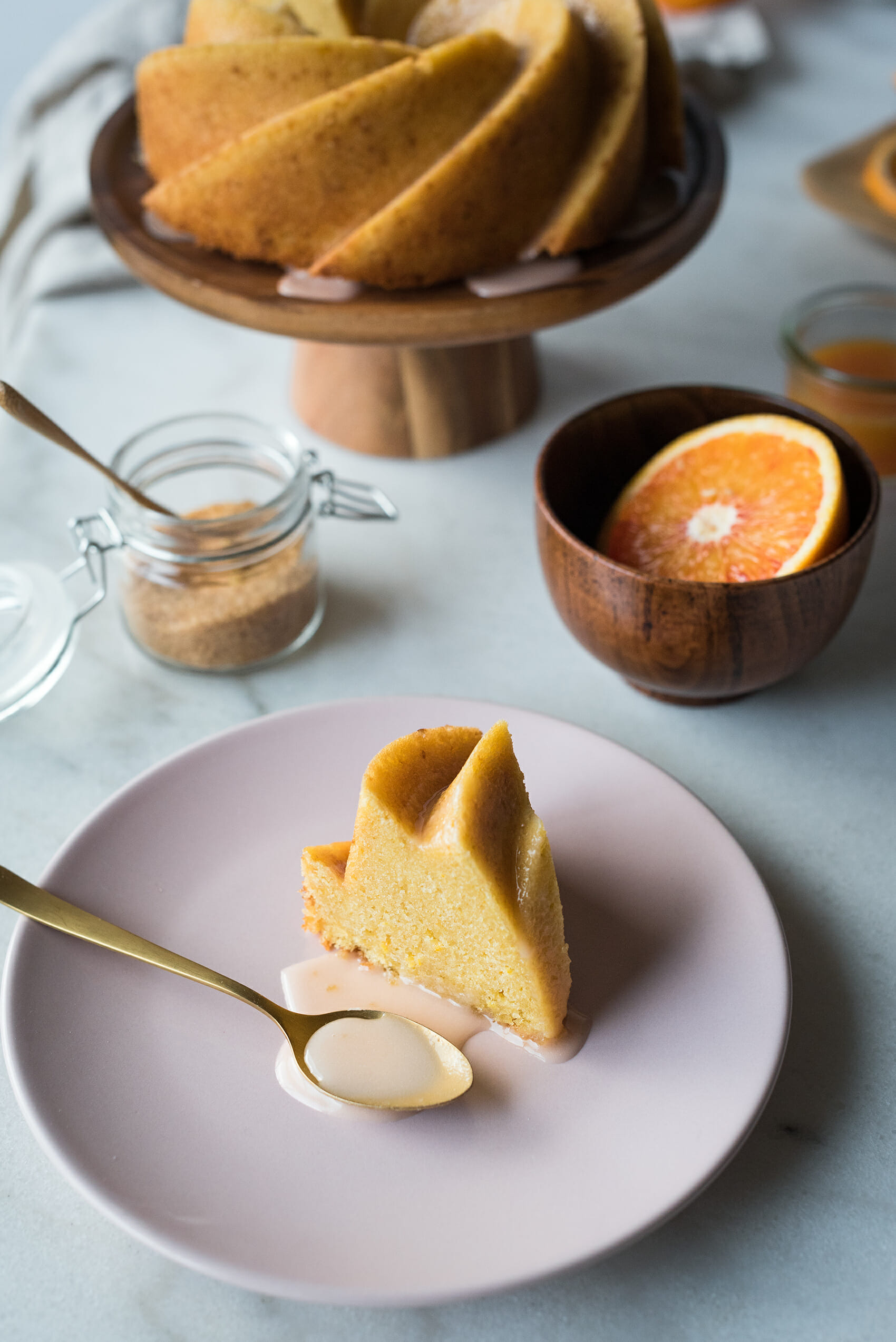 Bundt cake à l'orange - Lilie Bakery