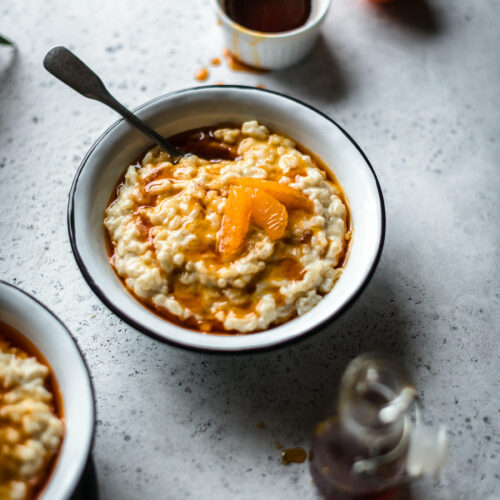 Riz au lait vanillé caramel de clémentine - Lilie Bakery 2