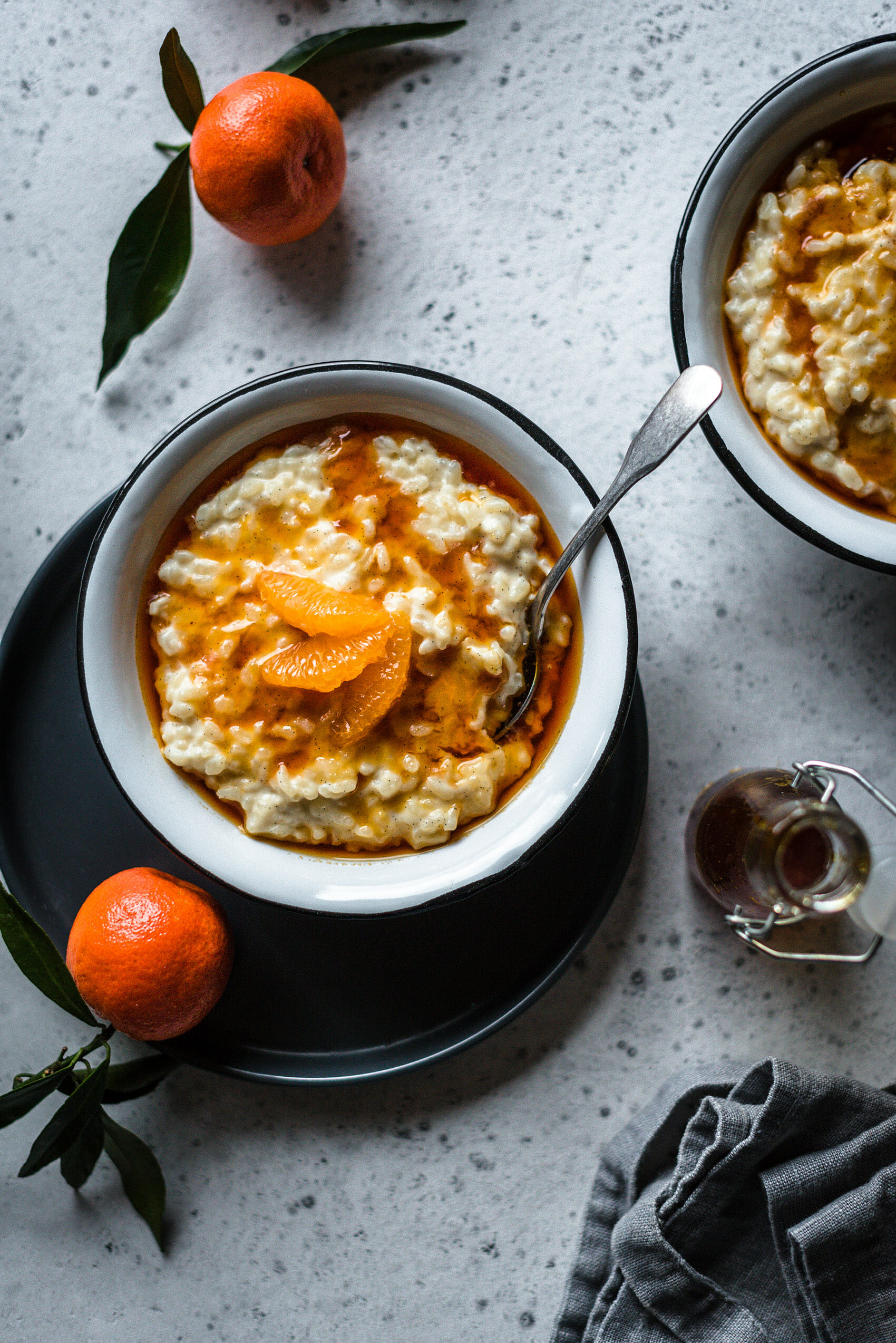 Riz au lait vanillé caramel de clémentine - Lilie Bakery 3