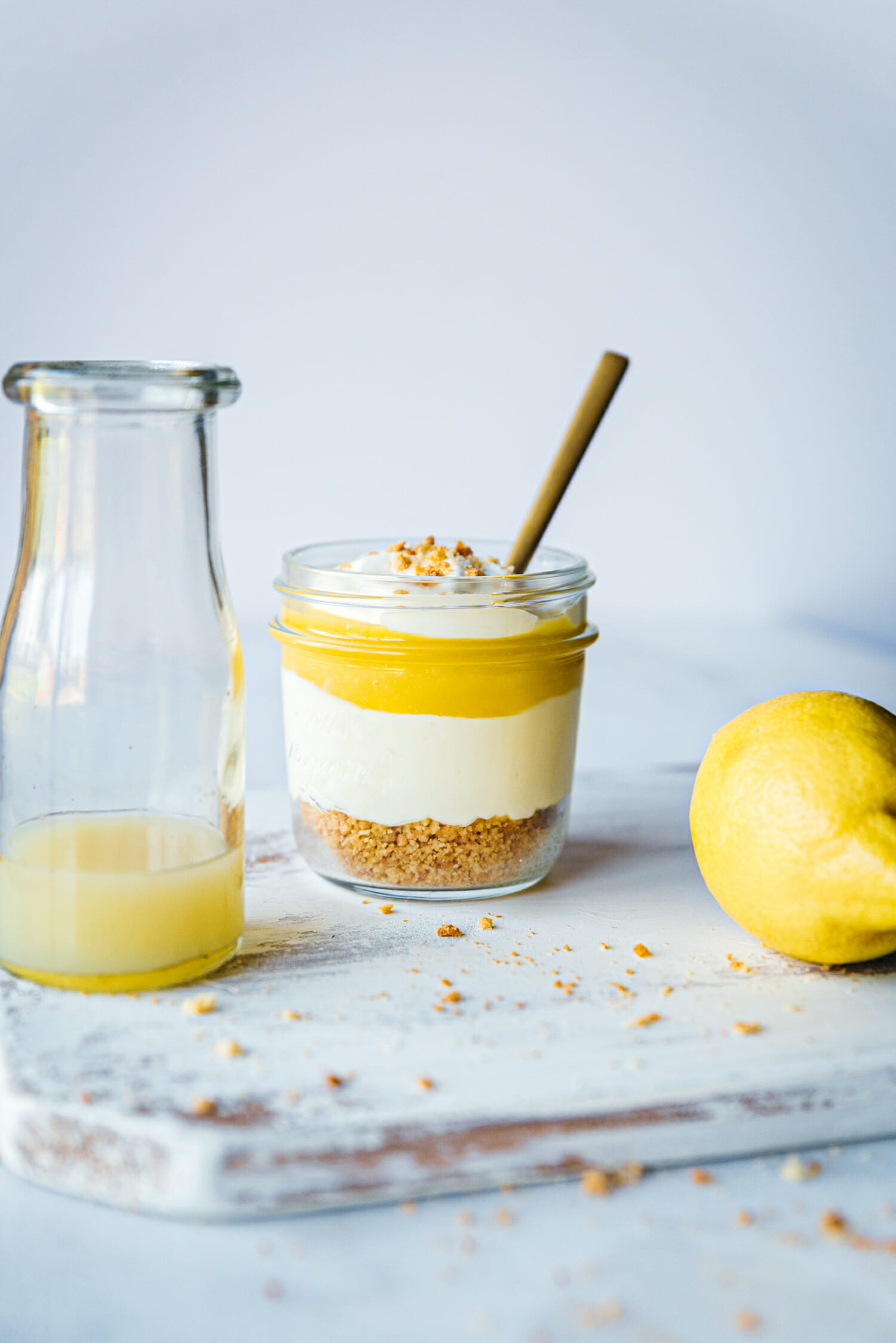 Cheesecake citron sans cuisson - Lilie Bakery