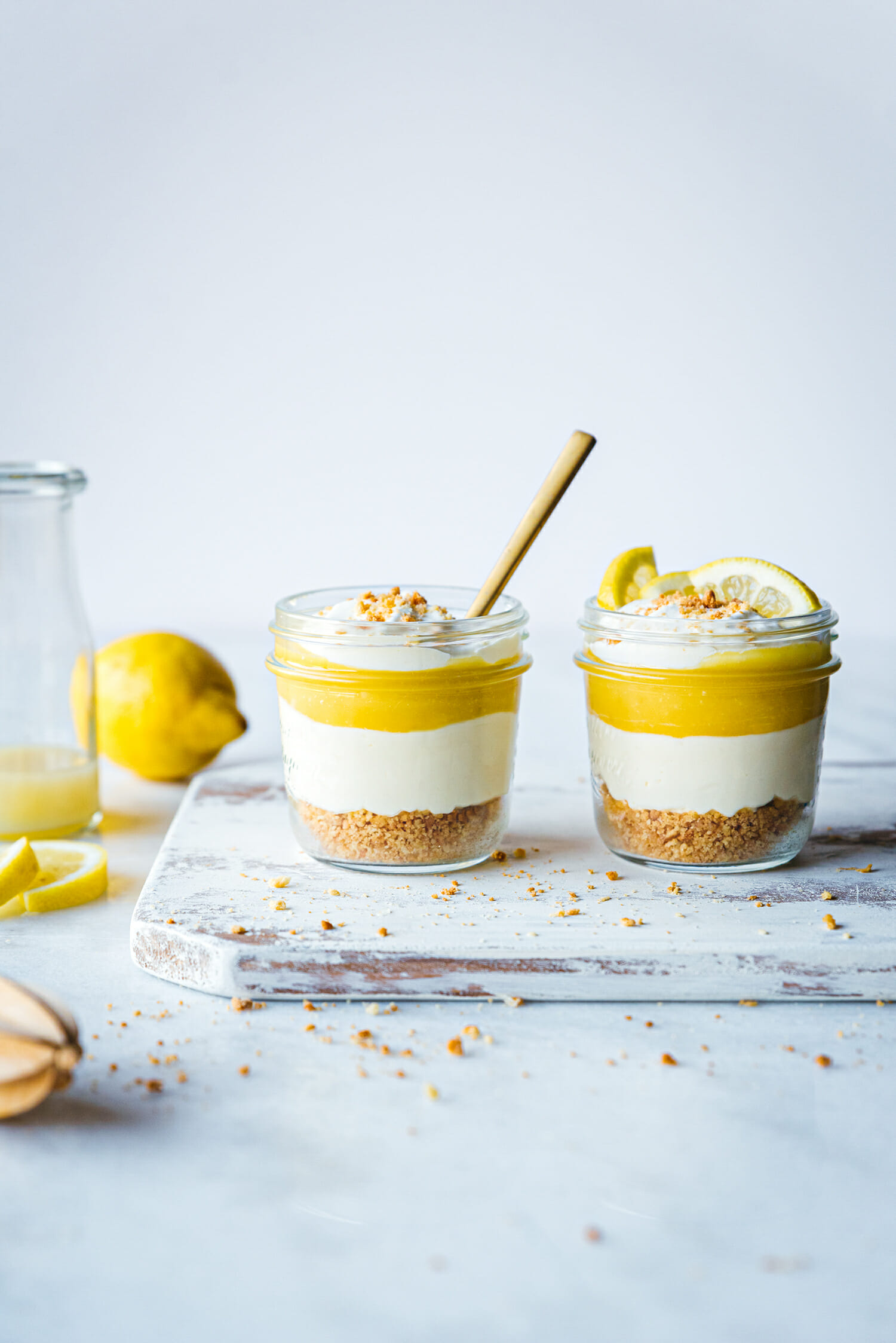 Cheesecake citron sans cuisson - Lilie Bakery