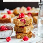 Blondie raspberry white chocolate