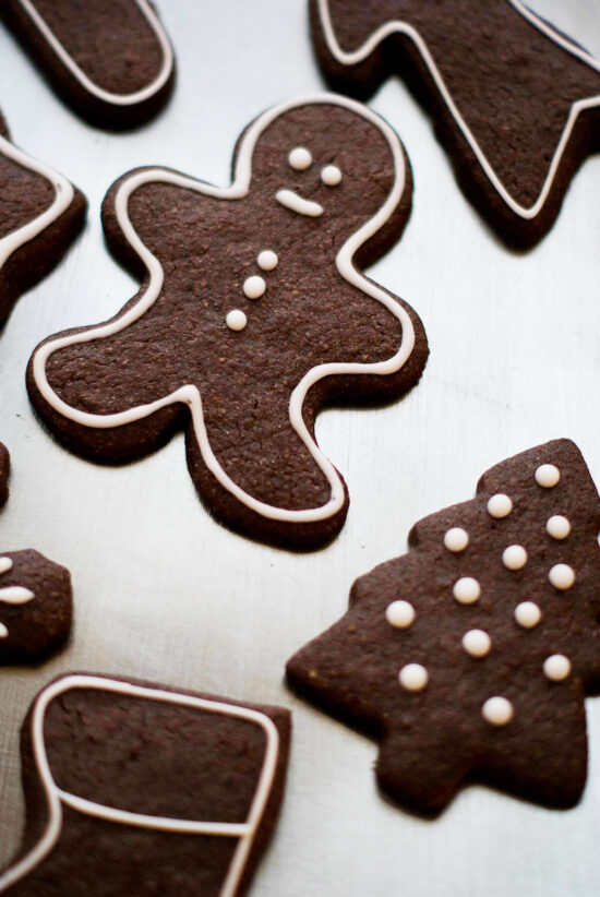 Biscuits De Noël Au Chocolat