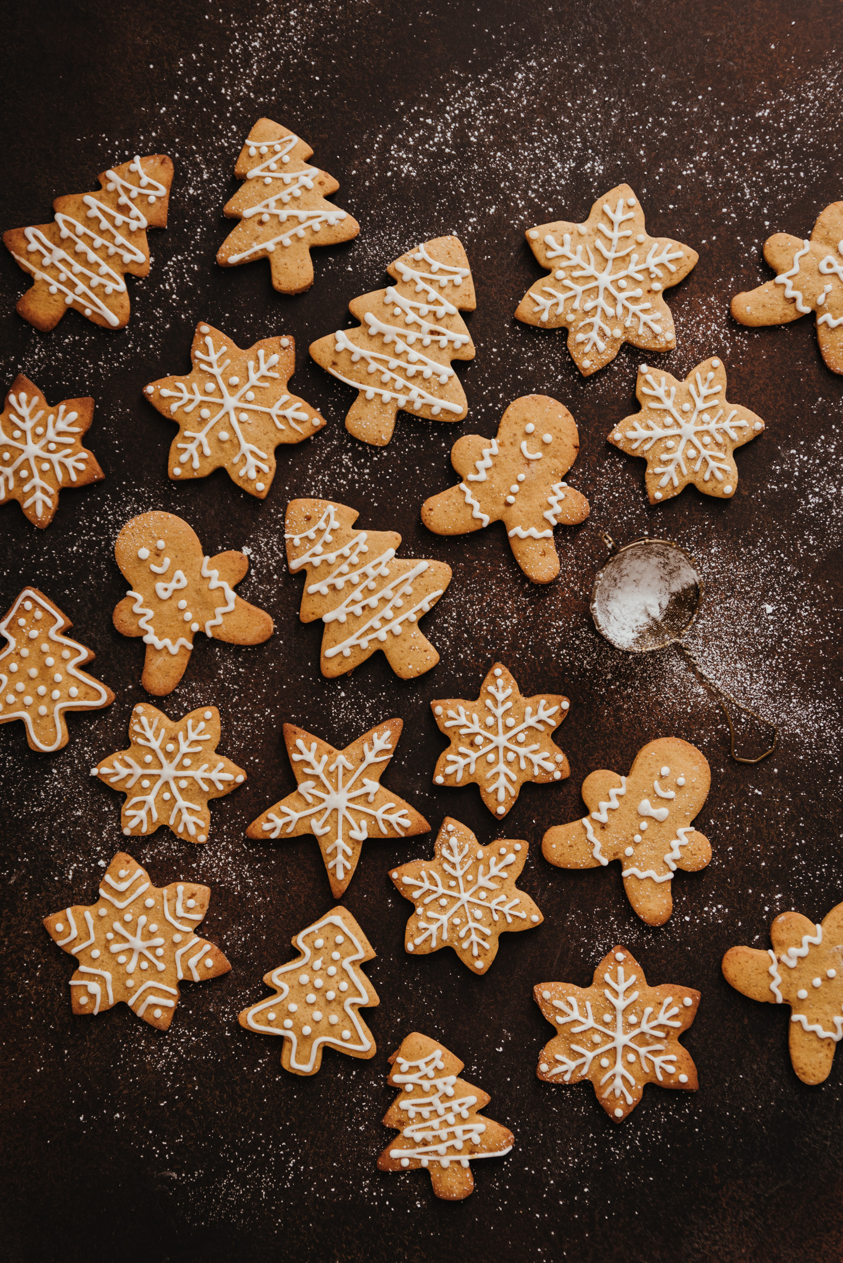 Glaçage biscuits noël cannelle - Lilie Bakery