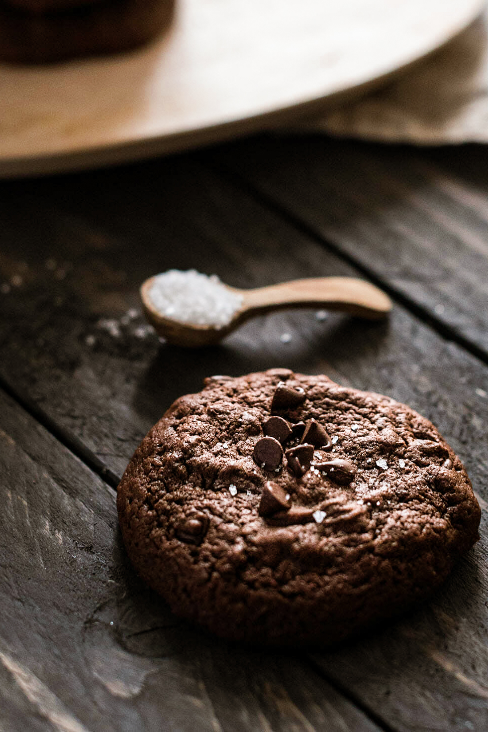 Cookies tout chocolat caramel - Lilie Bakery