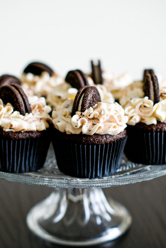 Cupcakes Oreo & Glaçage Crémeux