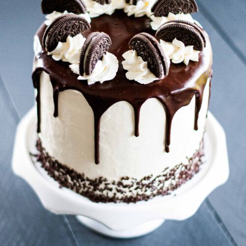 Gâteau Oreo recette Layer cake - Lilie Bakery