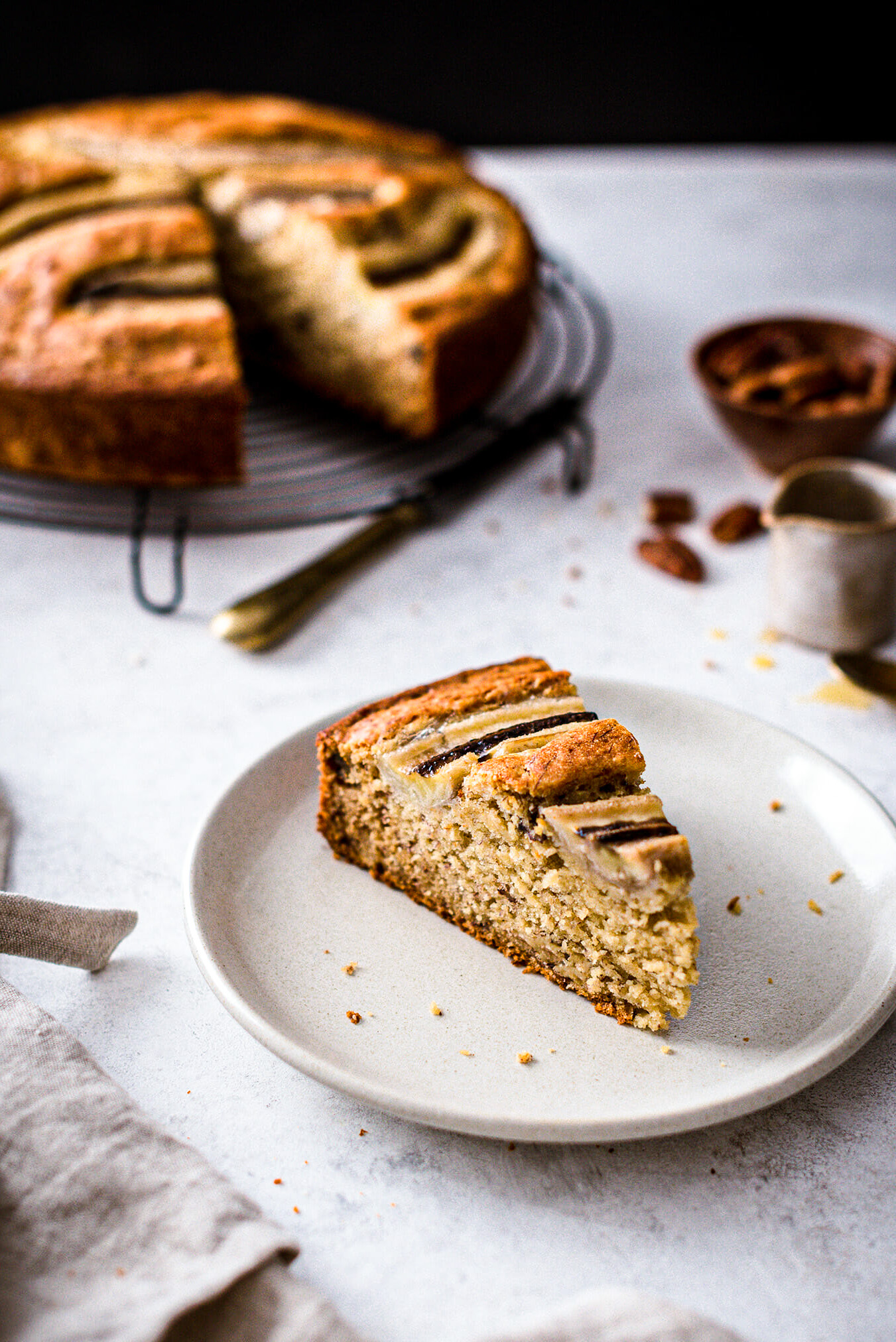 Gâteau banane moelleux recette - Lilie Bakery