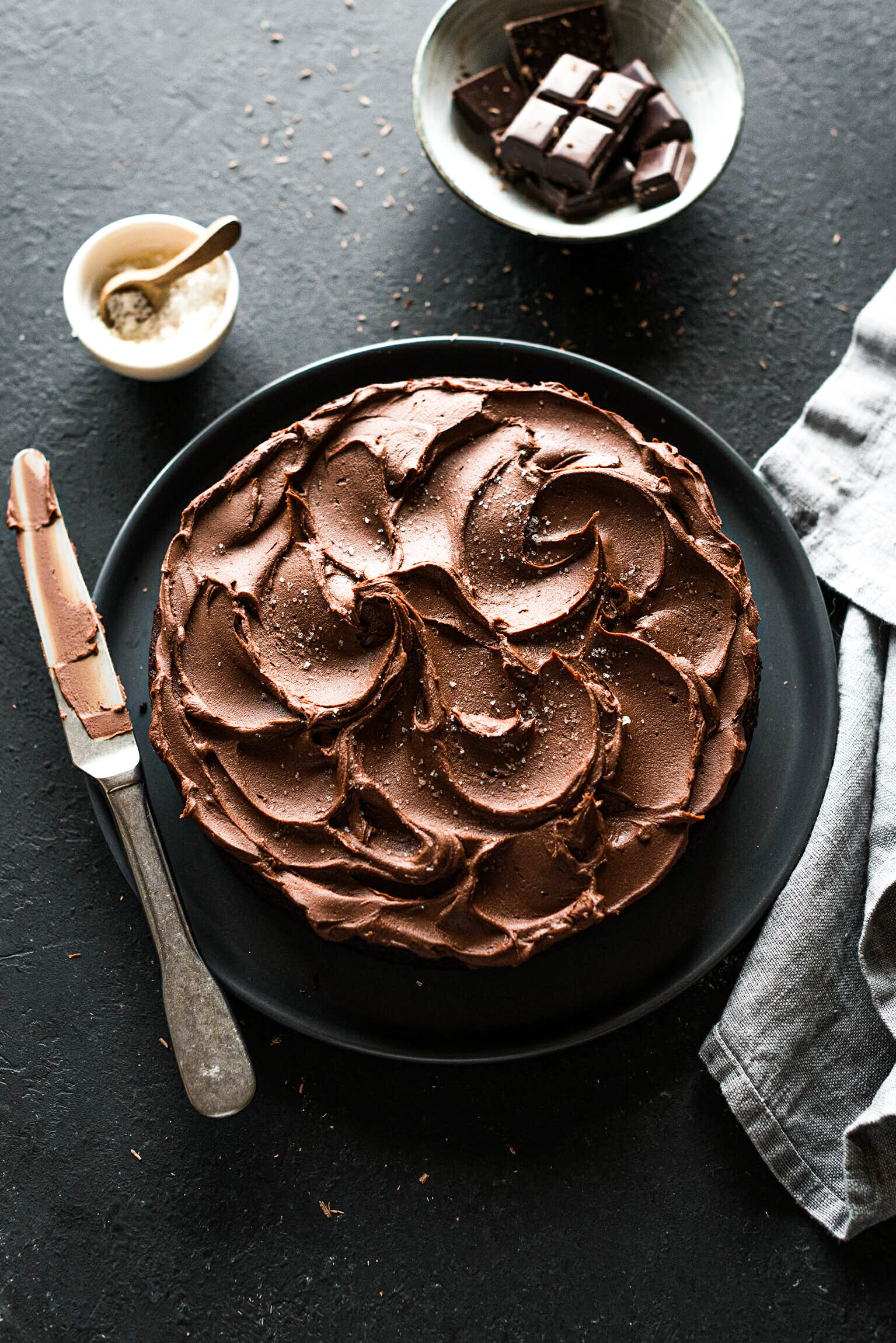 Gâteau chocolat vegan - Lilie Bakery