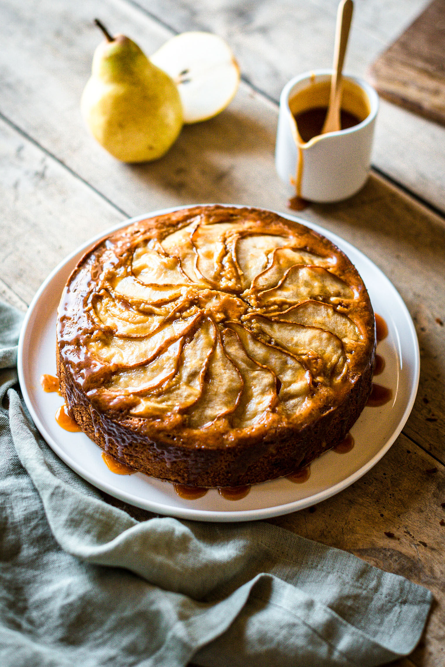Gâteau poire recette - Lilie Bakery