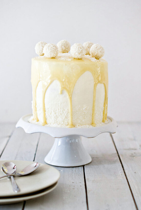 Gâteau raffaello recette - Lilie Bakery