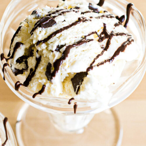 Glace Noix de Coco & Pépites Chocolat - Lilie Bakery