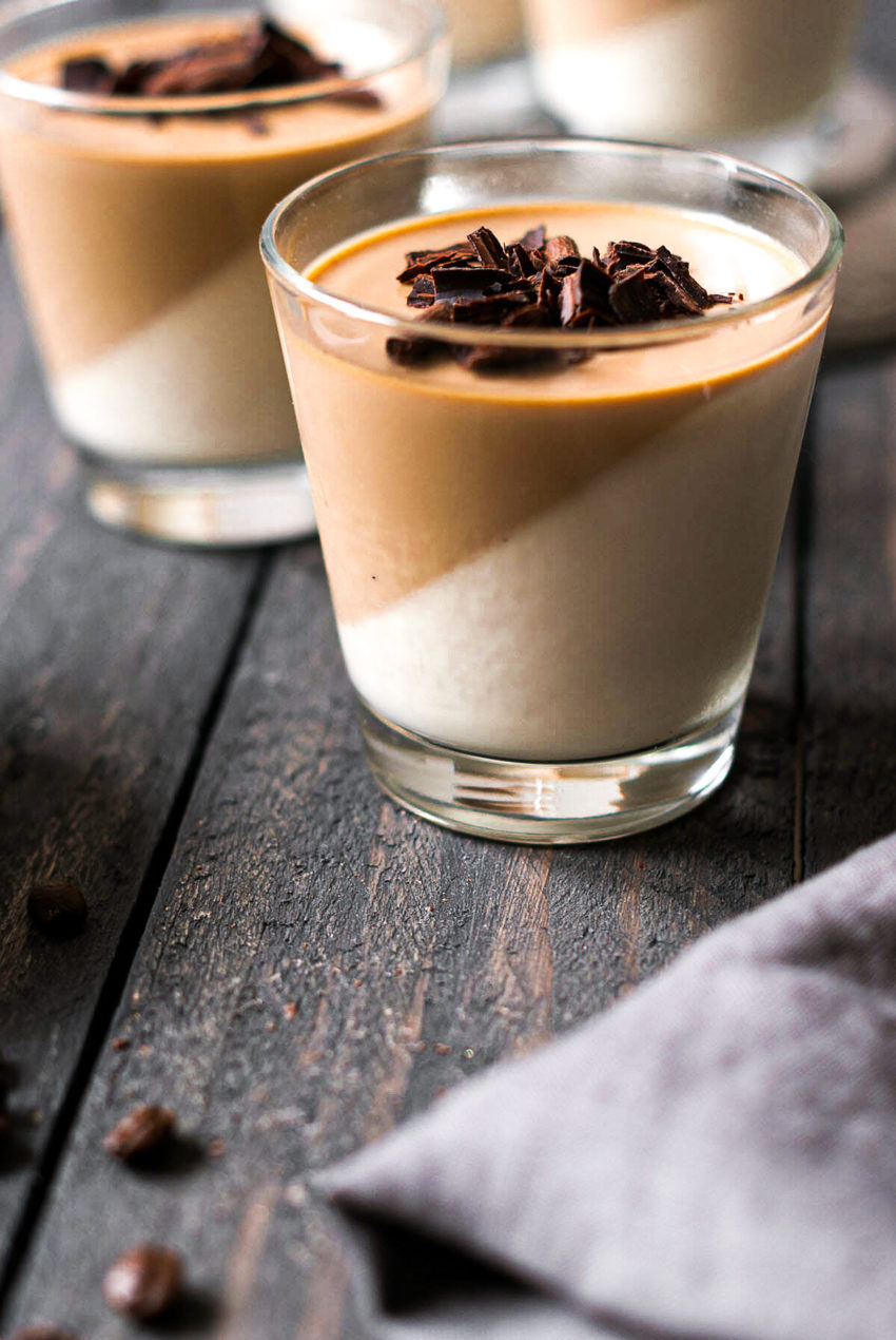 Panna Cotta Café Vanille Penchée - Lilie Bakery