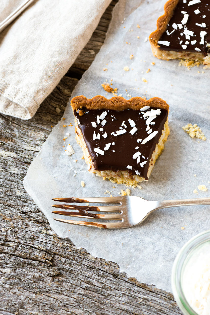Chocolate Coconut Tart - Lilie Bakery