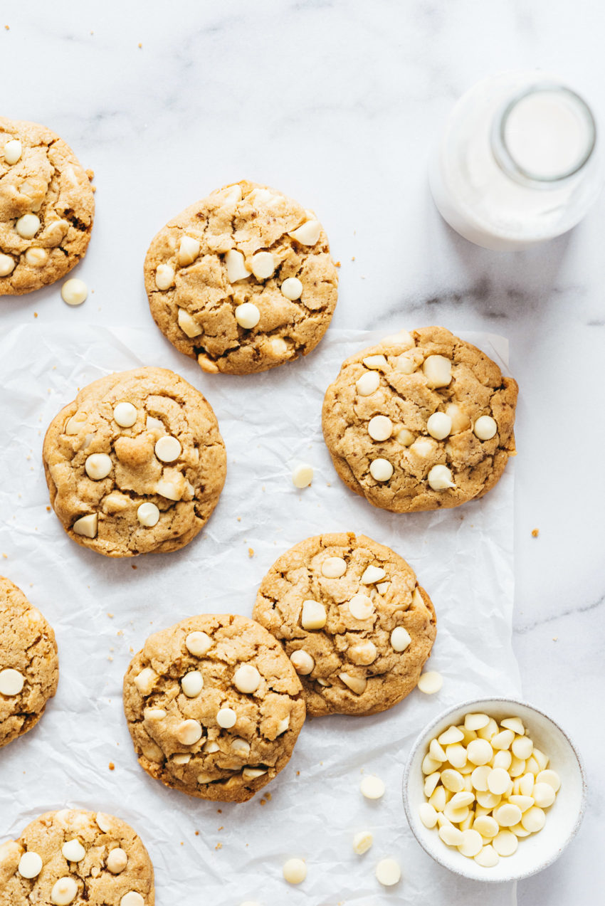 Cookies chocolat blanc macadamia - Lilie Bakery