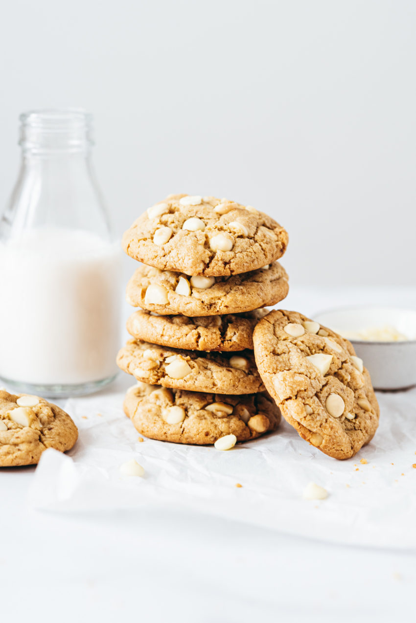 Cookies chocolat blanc macadamia - Lilie Bakery