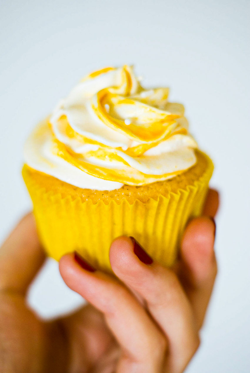 Cupcakes vanille passion - Lilie Bakery