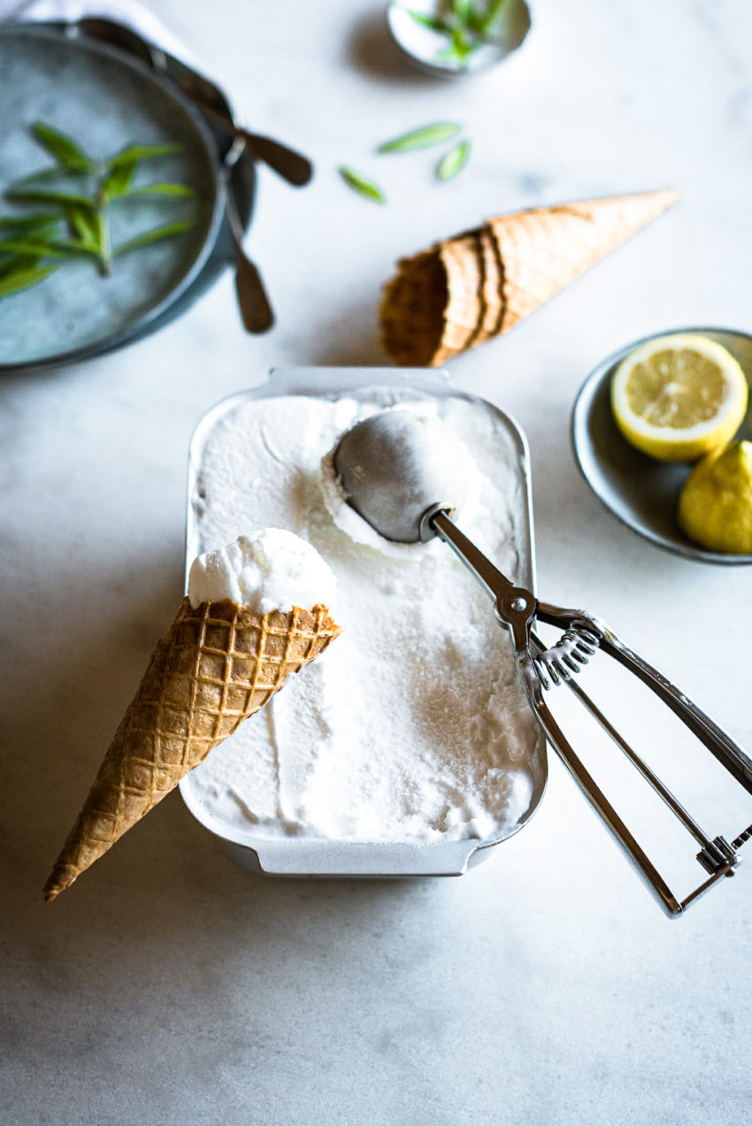 Sorbet citron verveine - Lilie Bakery