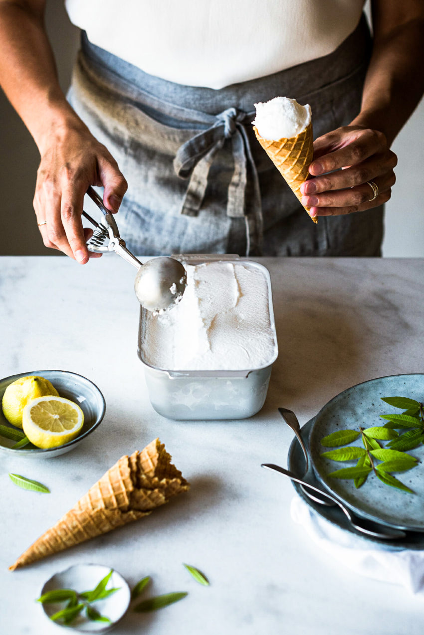 Sorbet citron verveine - Lilie Bakery