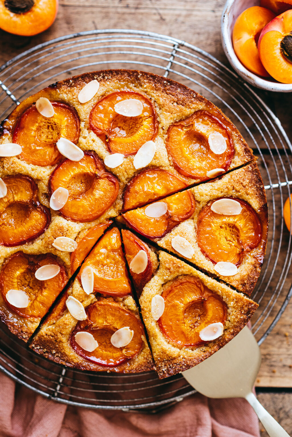 Gâteau abricot amande - Lilie Bakery