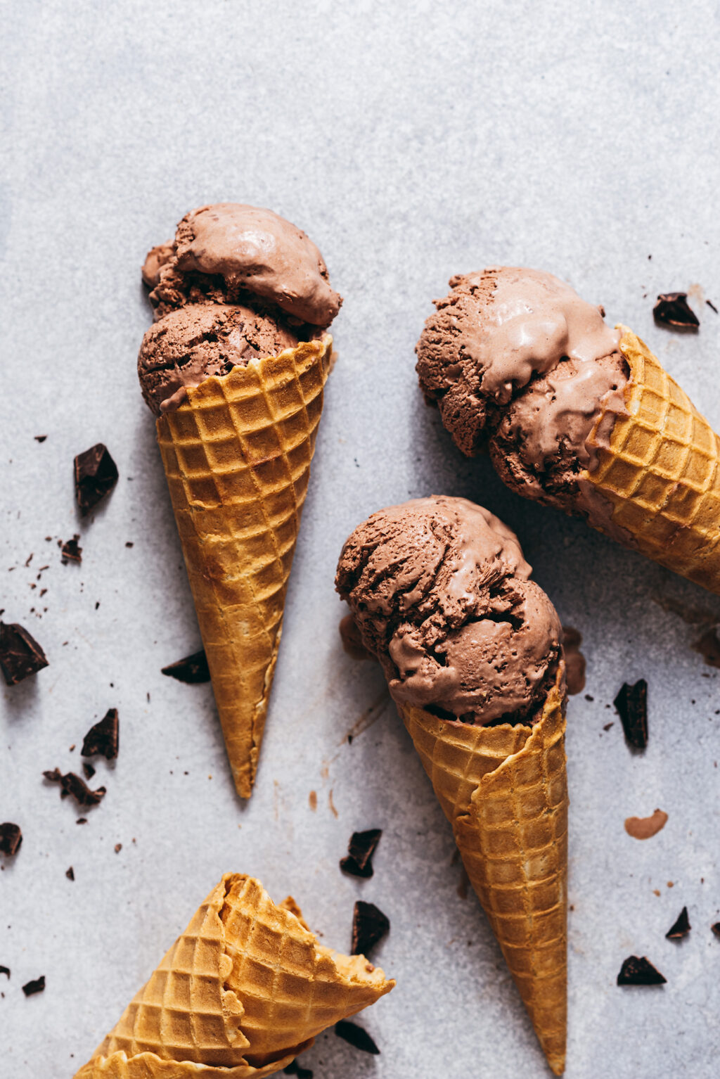 Glace au chocolat sans sorbetière - Lilie Bakery