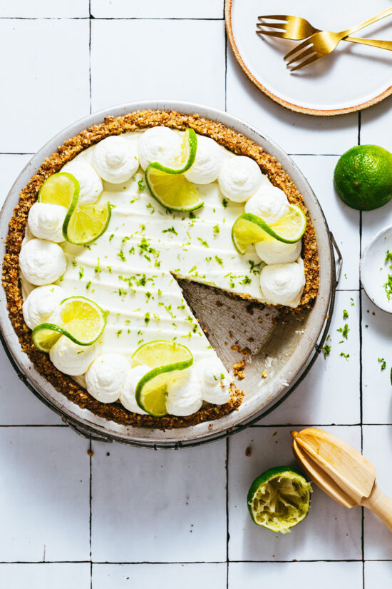 Key Lime Pie Sans Cuisson