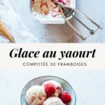 Glace au yaourt onctueuse compot&eacute;e framboise - Lilie Bakery