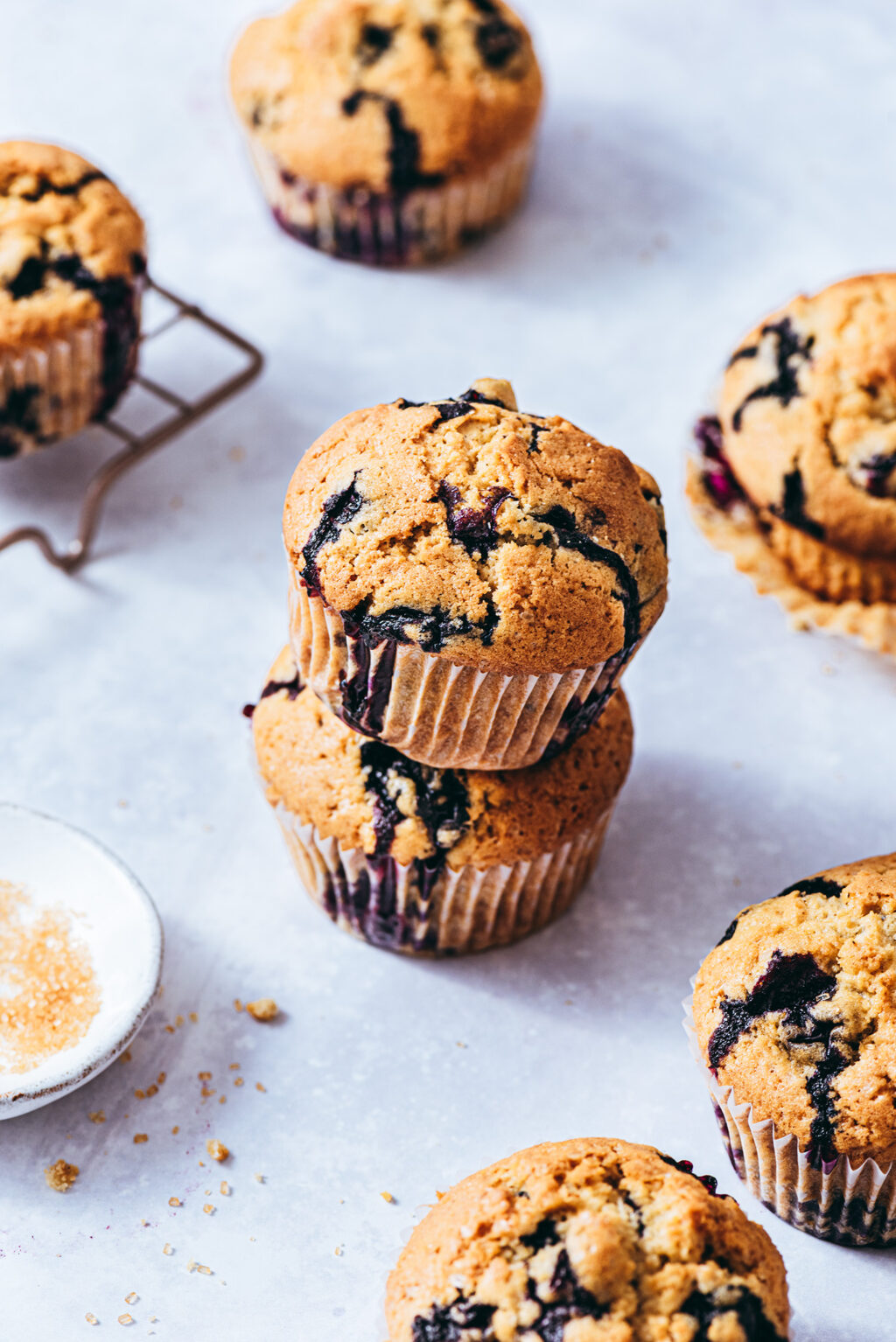 Muffins myrtilles recette - Lilie Bakery