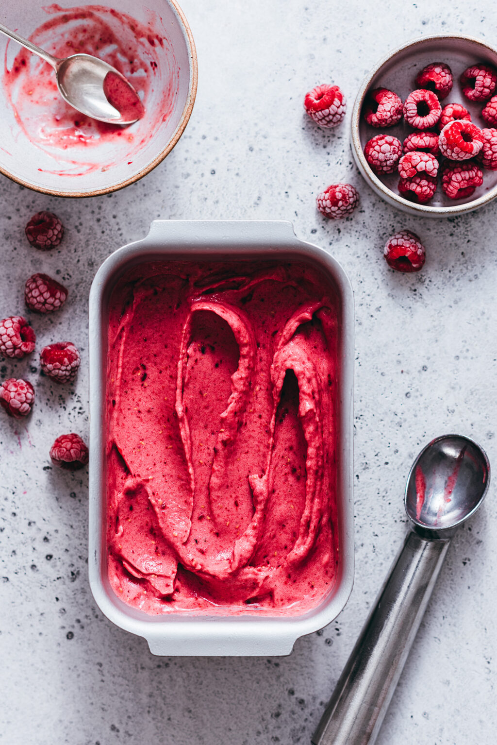 Nice cream banane framboise - Lilie Bakery