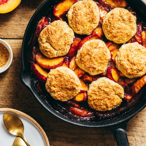 Cobbler pêches - Lilie Bakery