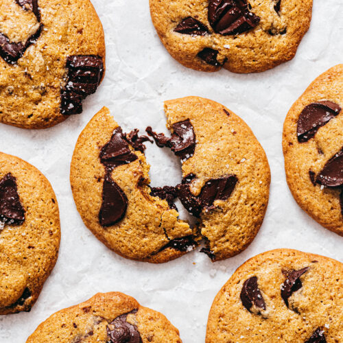 Cookies sans beurre pépites chocolat - Lilie Bakery