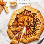 Tarte p&ecirc;che vanille