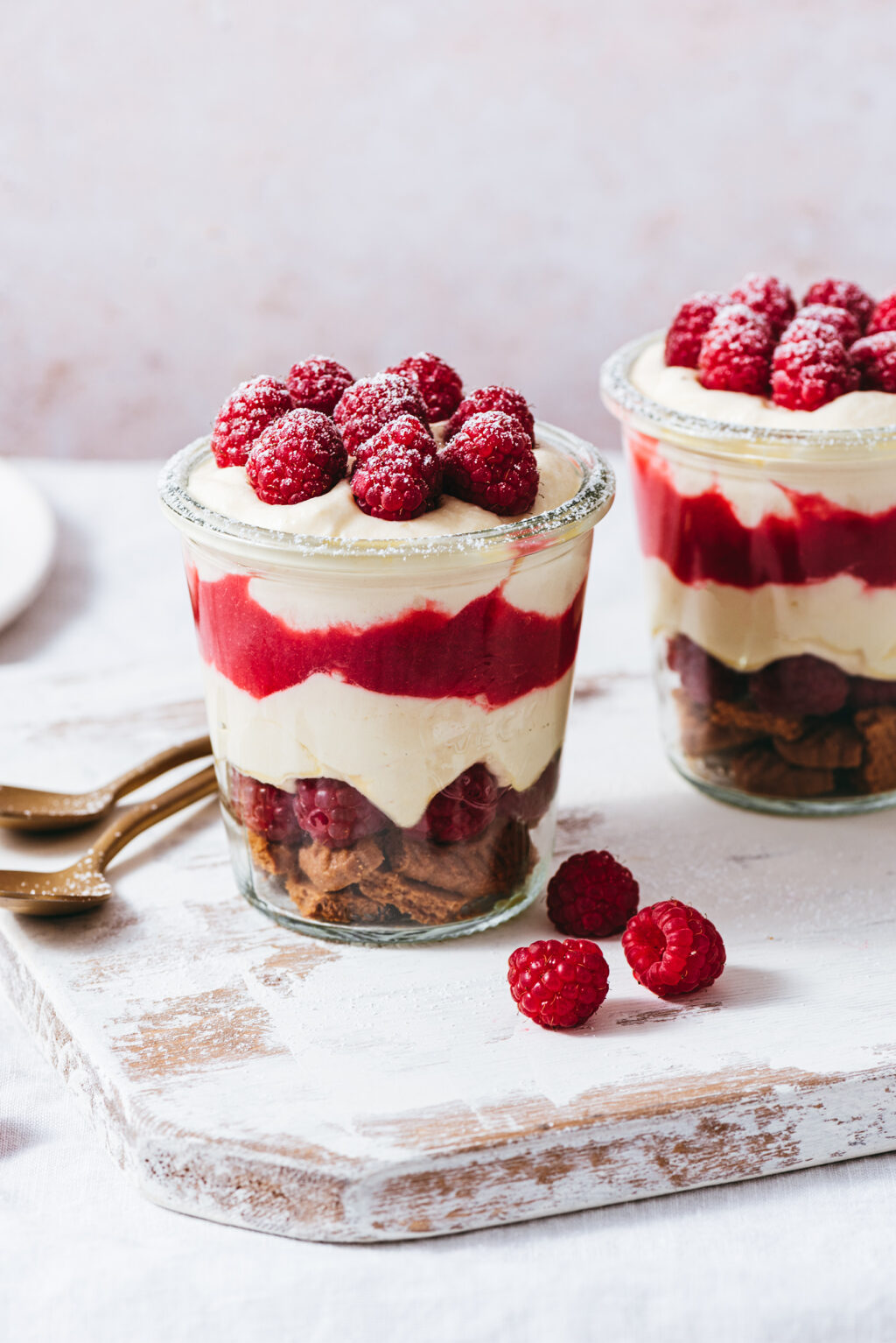 Raspberry speculoos tiramisu - Lilie Bakery