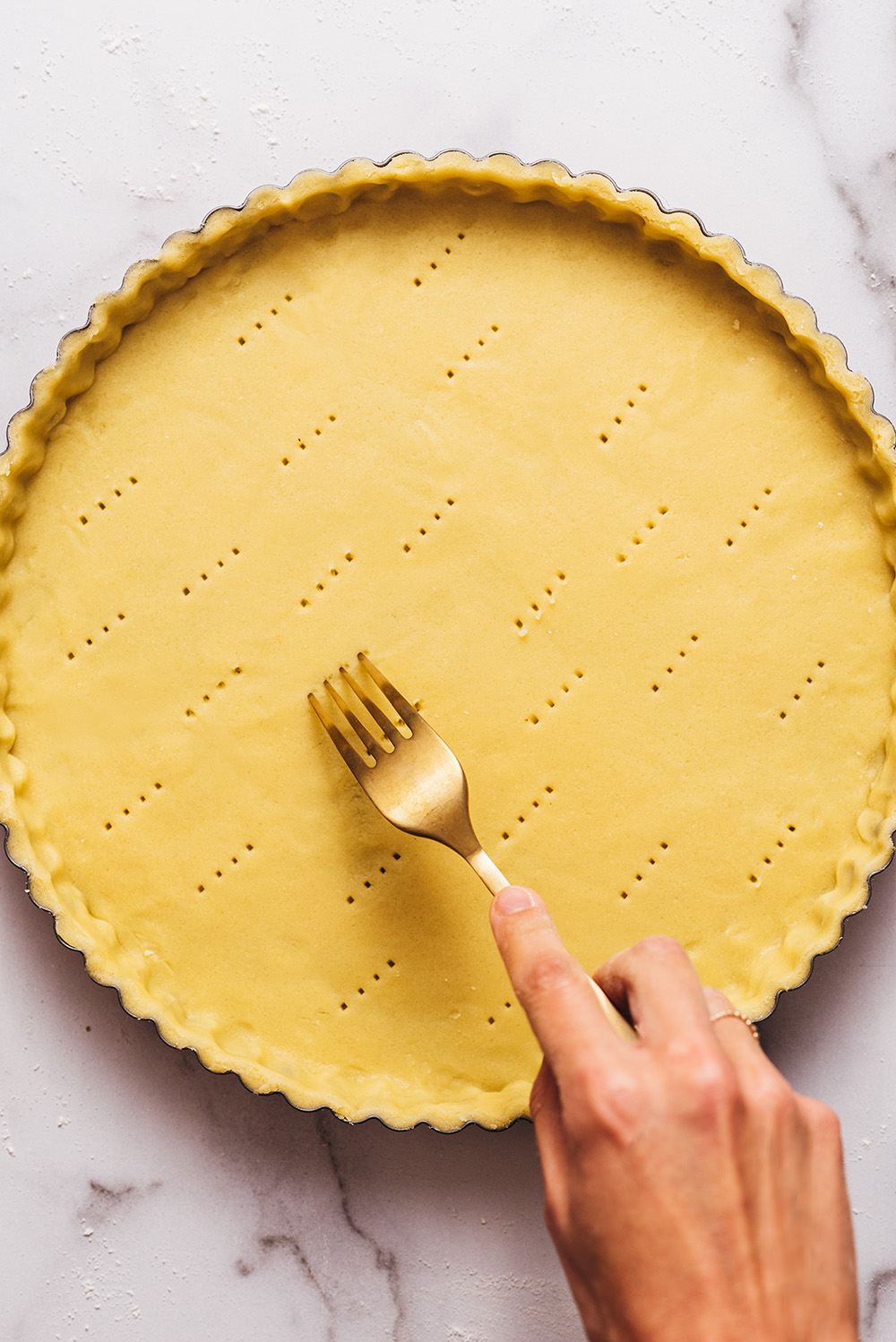 Fond tarte piqué - Lilie Bakery