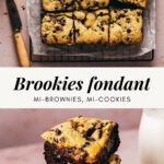 Brookies fondant - Lilie Bakery