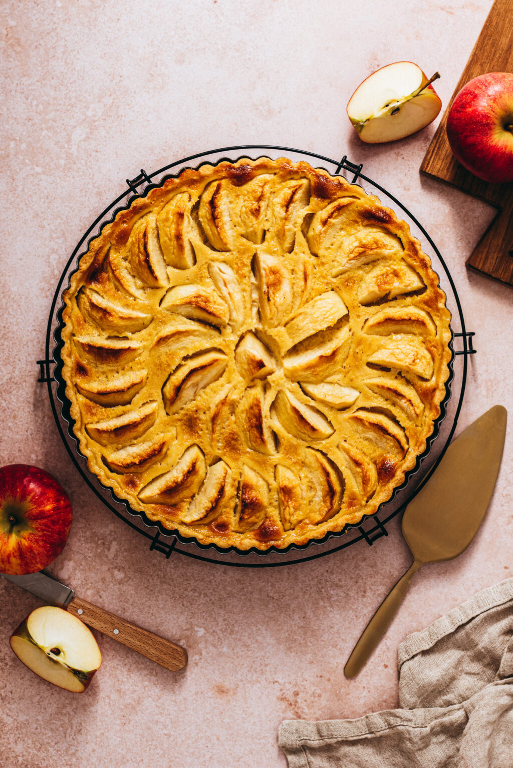 Recette tarte normande - Lilie Bakery