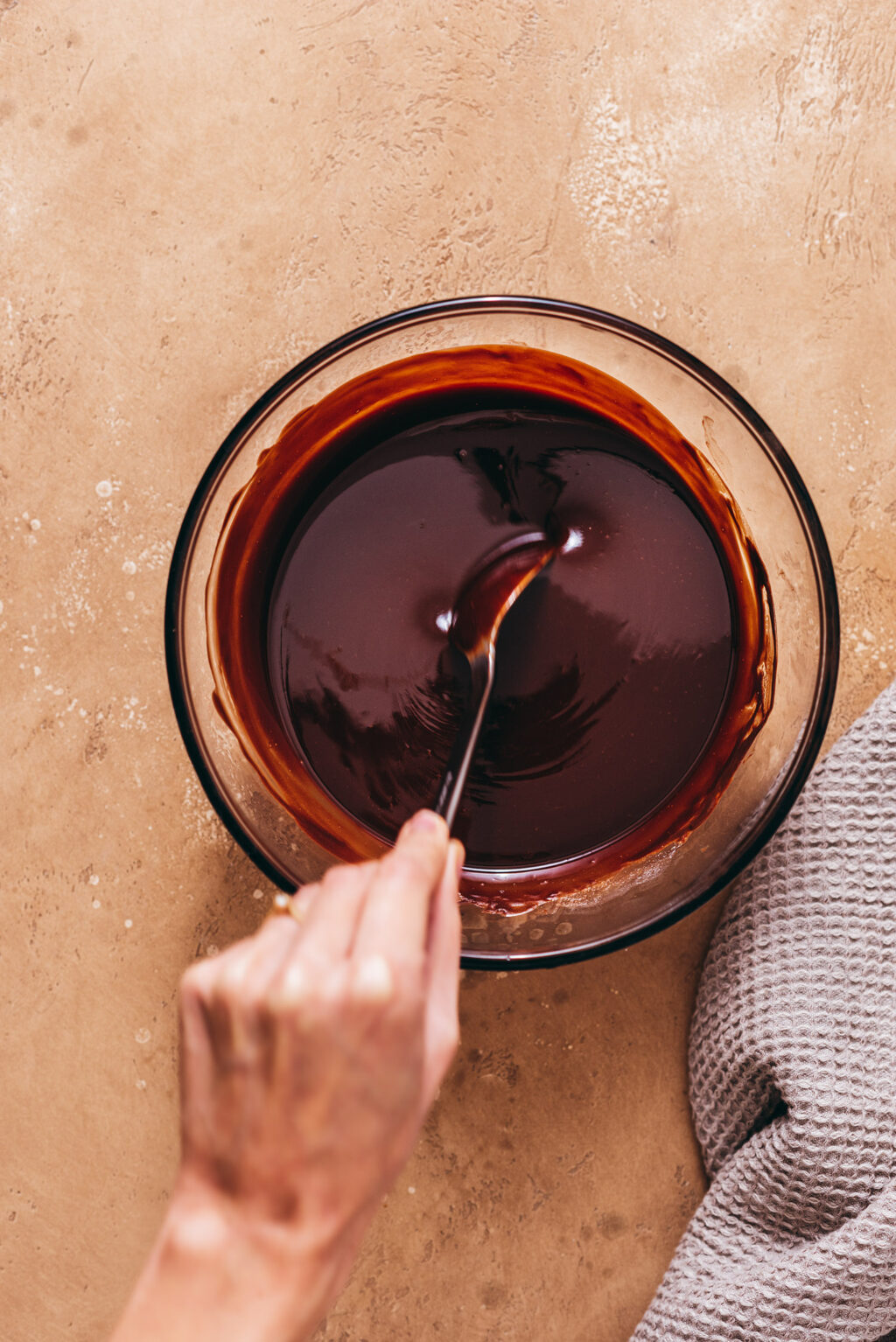 Melted butter chocolate - Lilie Bakery