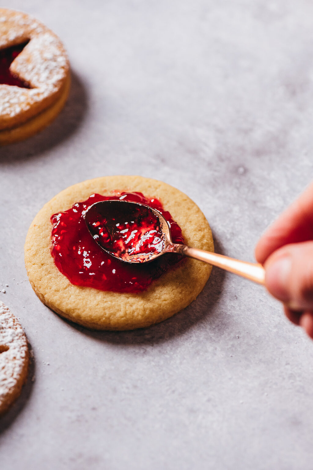 Pas à pas sablés confiture 3