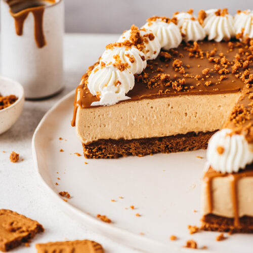 Cheesecake speculoos sans cuisson - Lilie Bakery